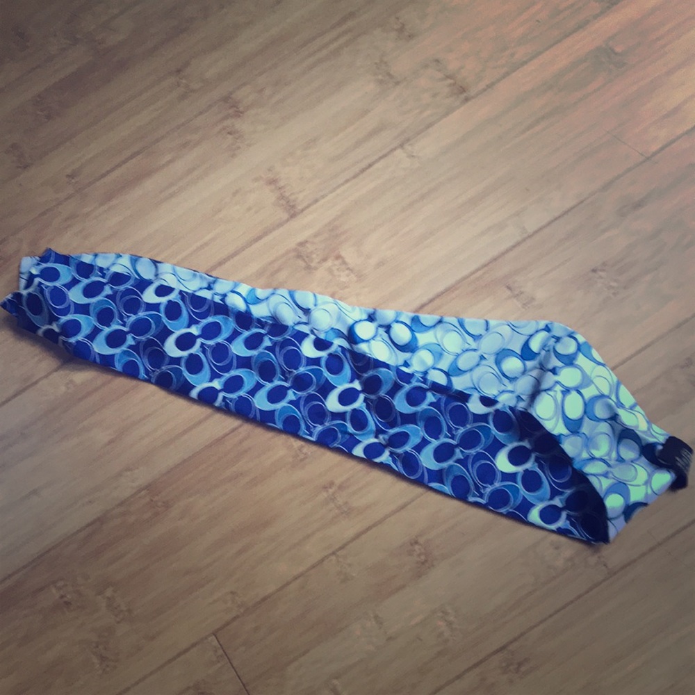Coach scarf-bow for bag
